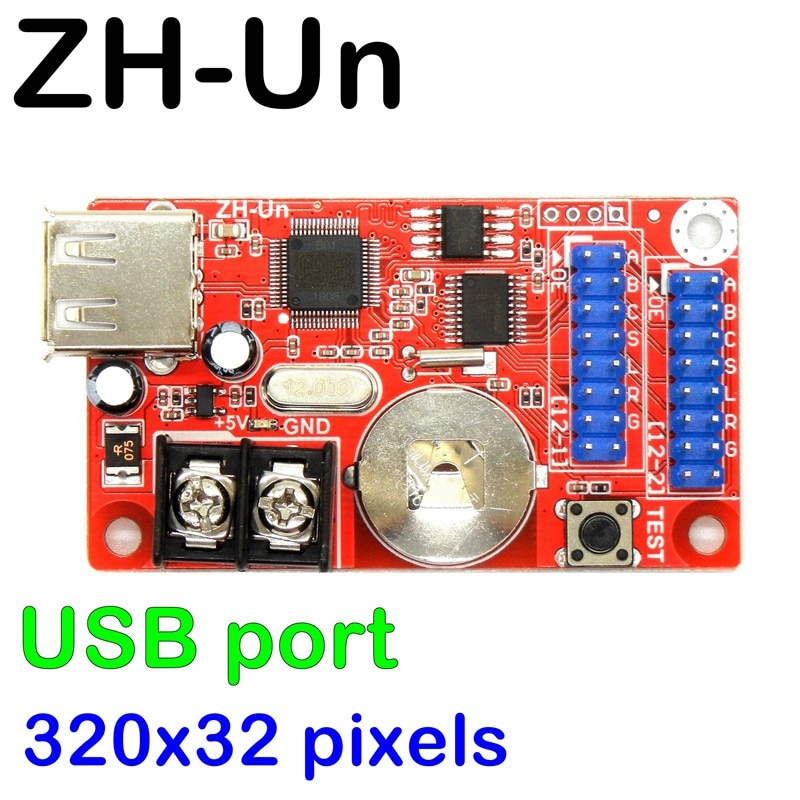 ZH-Un USB U ũ LED Ʈѷ, P10 ũ г ..
